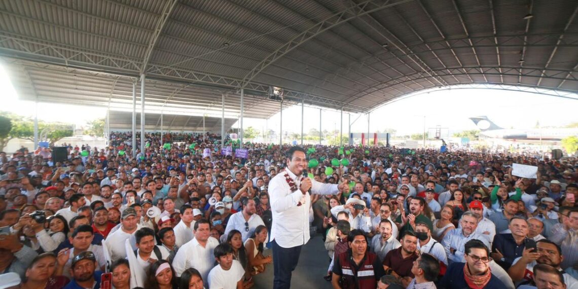 COALICION DE PARTIDOS Y PUEBLO ABANDERA A EDUARDO RAMIREZ AGUILAR