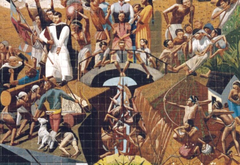 MURALES EN TUXTLA GUTIERREZ: Rectoría del UNICACH