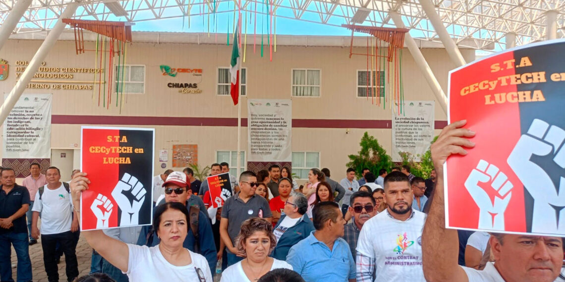 CECyTECH cumple 60 días de huelga y sin soluciones