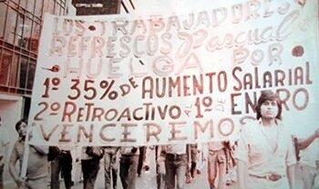 6 de agosto de 1984, triunfan obreros de refrescos pascual