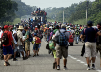 Sale primera caravana bajo el Gobierno de Sheinbaum