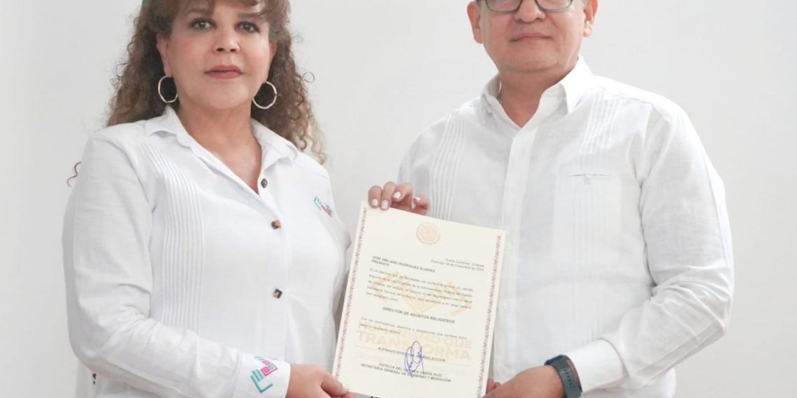 José Emiliano Rodríguez Álvarez, nuevo director de Asuntos Religiosos