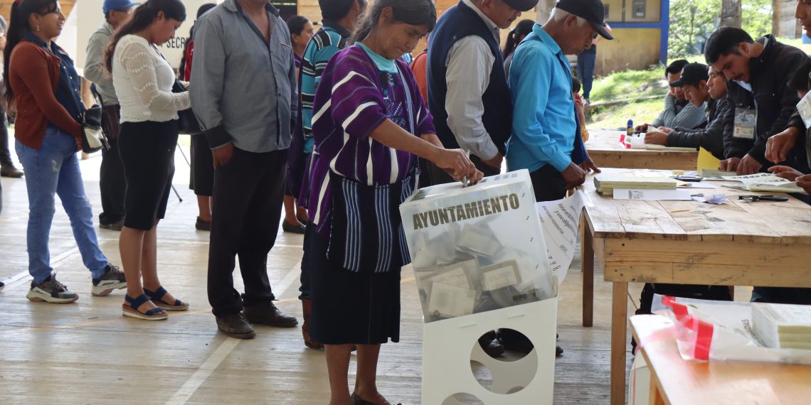 Oxchuc pone fin a años de conflictos electorales