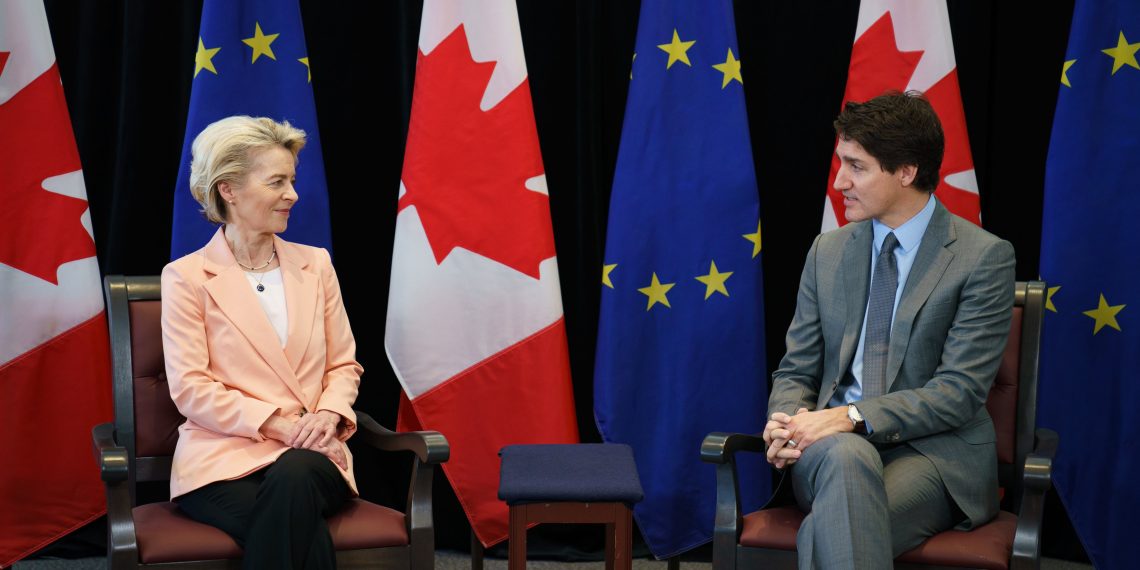 UE y Canadá prometen respuesta enérgica a aranceles de Trump 