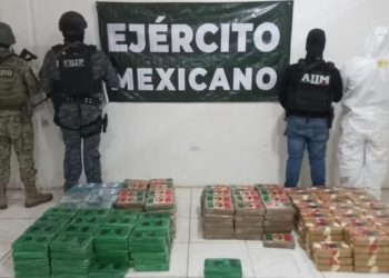 Aseguran 80 MDP en sustancias recreativas tras cateo a un taller