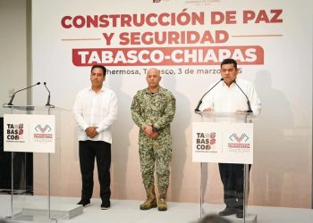 Eduardo y Javier firman Acuerdo de Paz entre Chiapas y Tabasco