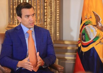 Noboa ​pide ayuda de EE. UU., Europa y Brasil contra bandas 