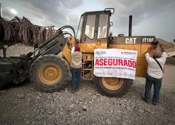 PROFEPA clausura extracción ilegal en afluente de Huixtla