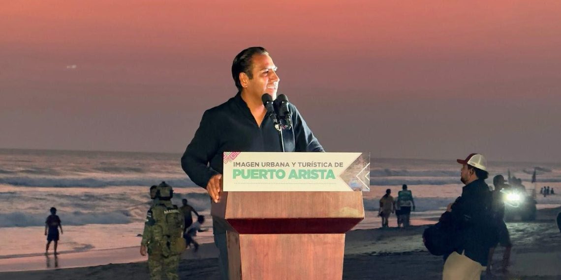 Eduardo Ramírez transforma a Puerto Arista con infraestructura