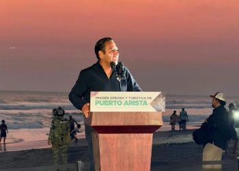 Eduardo Ramírez transforma a Puerto Arista con infraestructura