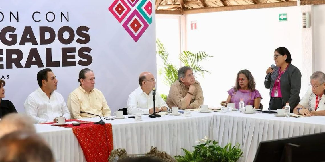 Gobierno y las delegaciones federales fortalecen trabajo 