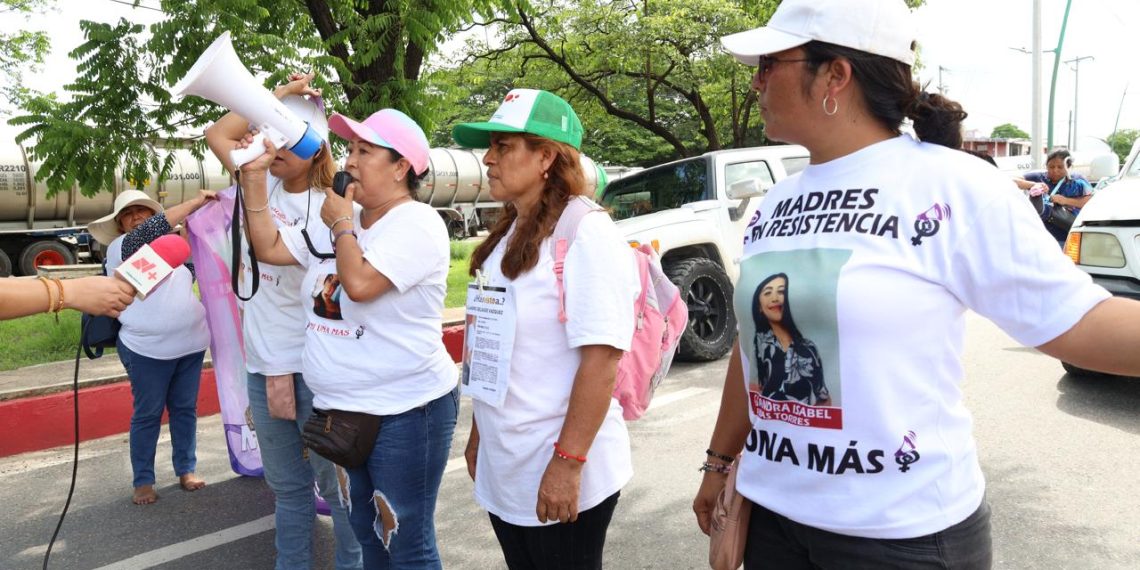 Arriban a Chiapas las madres buscadoras