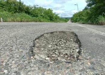Cinco años sin mantenimiento a la vía carretera en Altamirano