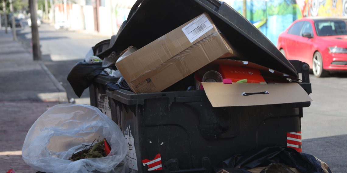 Lavado de contenedores en Tuxtla cuesta 10 MDP