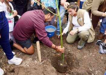 Asiste Eduardo Ramírez a inicio de la reforestación en MUCH