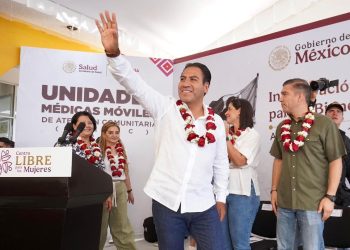 Eduardo Ramírez inaugura el Centro LIBRE en Acala