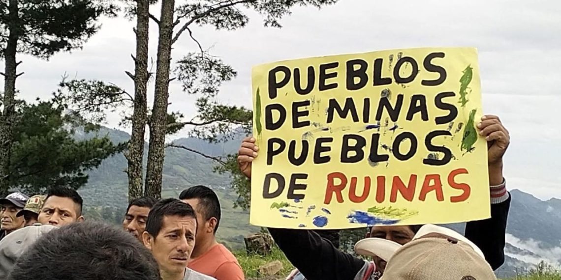 Los pueblos se levantan contra reactivación minera 