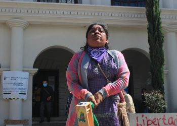 Feministas protestan por caso de violación en SCLC