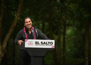 ERA encabeza la Declaratoria de Reserva Natural Cascada El Salto