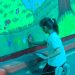 Primaria, espacio de valores y diversidad con mural incluyente