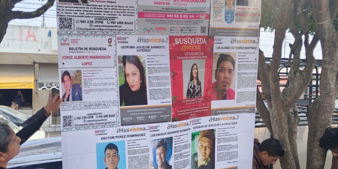 Familias exigen avances en la búsqueda de dos desaparecidos 