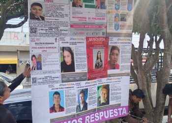 Familias exigen avances en la búsqueda de dos desaparecidos 