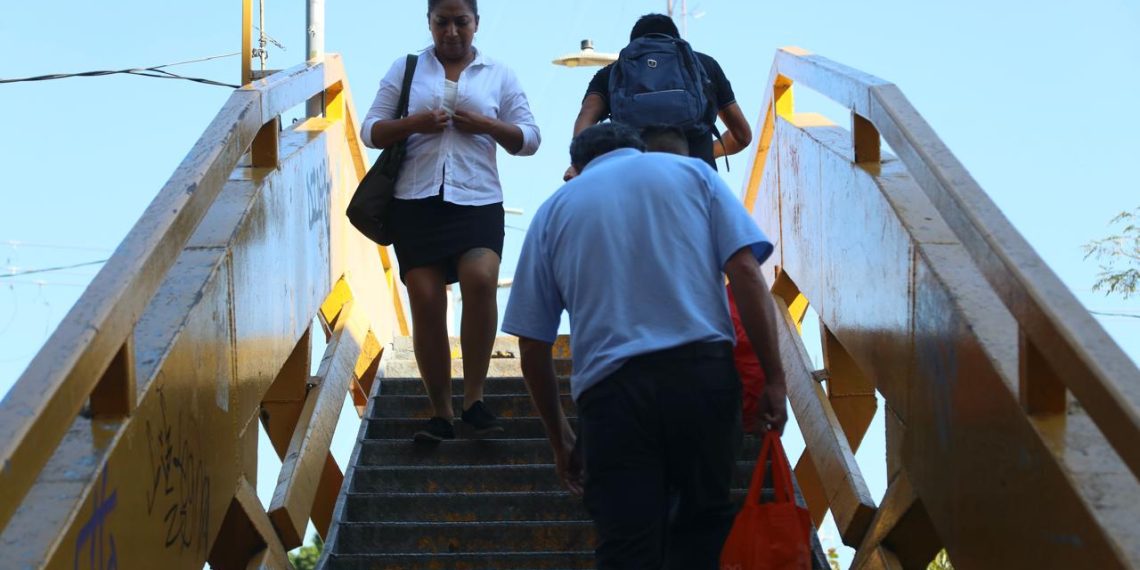 Puentes peatonales no frenan atropellamientos