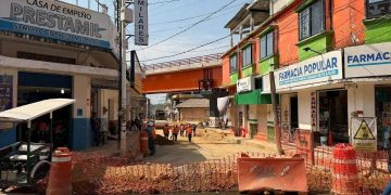 Parque lineal en Huixtla queda a mitad de avance