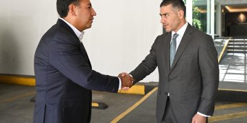 Eduardo Ramírez y García Harfuch fortalecen seguridad