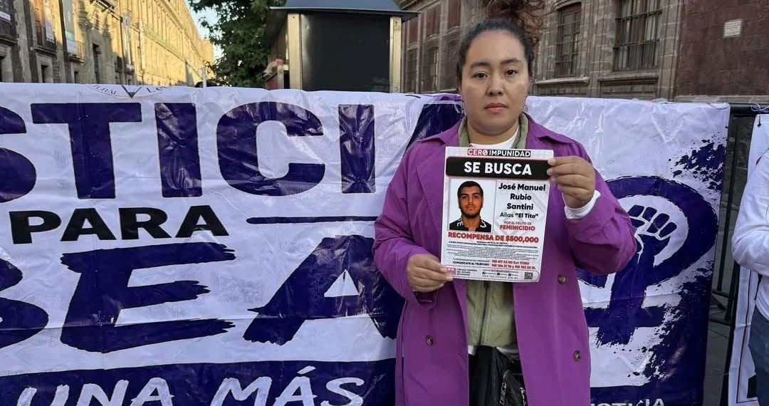 Familia de Beany pide justicia frente al Palacio Nacional