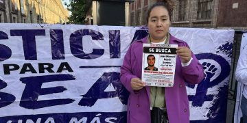 Familia de Beany pide justicia frente al Palacio Nacional