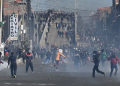 Disturbios en masiva marcha contra el Gobierno de Bolivia
